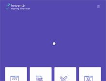 Tablet Screenshot of innvente.com
